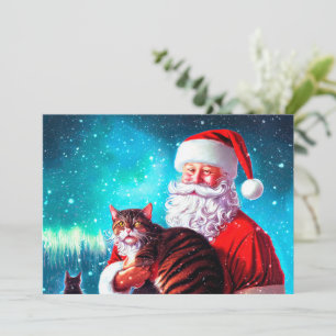 kerstkerstkerstkerstkerstkerstkerstkaart en Kat-pl Notitiekaartje