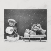  kerstkerstkerstkerstkerstkerstkerstkat met een ho feestdagenkaart (Voorkant)