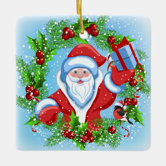 kerstkerstkerstkerstkerstkerstkerstkeramiek keramisch ornament (Voorkant)