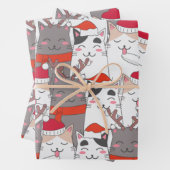 Kerstkerstkerstkerstkerstkerstkerstkerstcadeauprin Inpakpapier Vel (In situ)