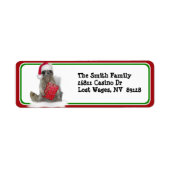 kerstkerstkerstkerstkerstkerstkerstkerstcadebandit etiket (Voorkant)