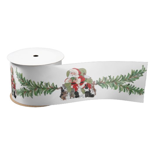 kerstkerstkerstkerstkerstkerstkerstkerstcadebreid satijnen lint (Spoel)
