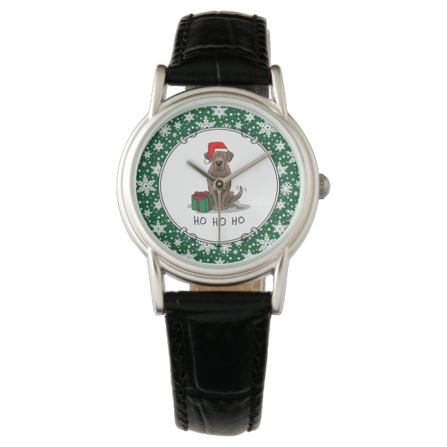 kerstkerstkerstkerstkerstkerstkerstkerstchocolade  horloge (Voorkant)