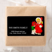 Kerstkerstkerstkerstkerstkerstkerstkerstdecor met  etiket (Insitu)