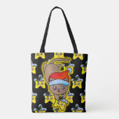Kerstkerstkerstkerstkerstkerstkerstkerstkat met Go Tote Bag (Achterkant)