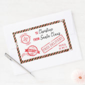 kerstkerstkerstkerstkerstkerstkerstkerstkerstbedek rechthoekige sticker (Envelop)