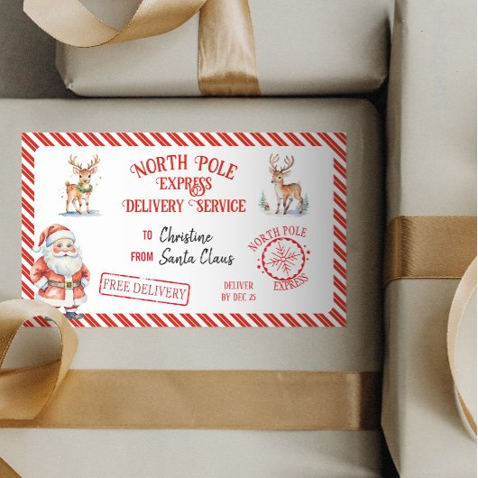 kerstkerstkerstkerstkerstkerstkerstkerstkerstbedek rechthoekige sticker