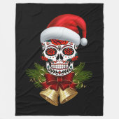 Kerstkerstkerstkerstkerstkerstkerstkerstkerstfeest Fleece Deken (Voorkant)
