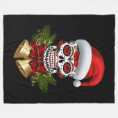 Kerstkerstkerstkerstkerstkerstkerstkerstkerstfeest Fleece Deken (Voorkant (Horizontaal))
