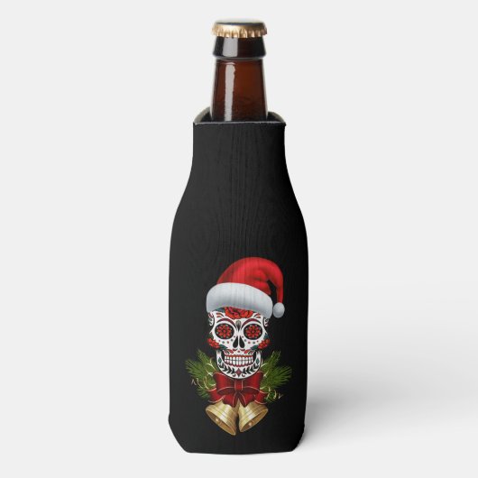 Kerstkerstkerstkerstkerstkerstkerstkerstkerstfeest Flesjeskoeler (Fles Voorkant)