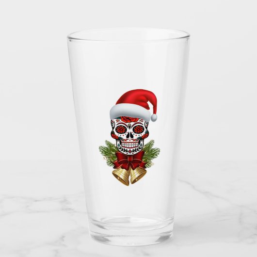 Kerstkerstkerstkerstkerstkerstkerstkerstkerstfeest Glas (Voorkant)
