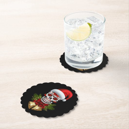 Kerstkerstkerstkerstkerstkerstkerstkerstkerstfeest Kartonnen Onderzetters (Insitu)