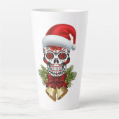 Kerstkerstkerstkerstkerstkerstkerstkerstkerstfeest Latte Mok (Voorkant)