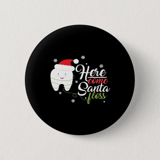 kerstkerstkerstkerstkerstkerstkerstkerstkerstfeest ronde button 5,7 cm (Voorkant)