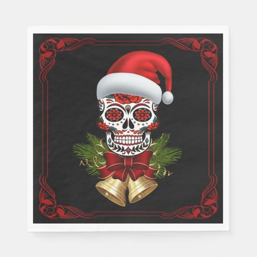 Kerstkerstkerstkerstkerstkerstkerstkerstkerstfeest Servet (Voorkant)