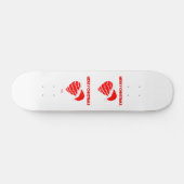 Kerstkerstkerstkerstkerstkerstkerstkerstkerstkaart Persoonlijk Skateboard (Horizontaal)