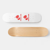 Kerstkerstkerstkerstkerstkerstkerstkerstkerstkaart Persoonlijk Skateboard (Horizontaal)