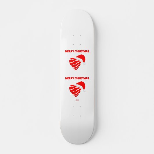Kerstkerstkerstkerstkerstkerstkerstkerstkerstkaart Persoonlijk Skateboard (Voorkant)