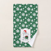 Kerstkerstkerstkerstkerstkerstkerstkerstkerstkerst Bad Handdoek (Handdoek)