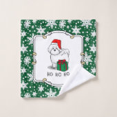 Kerstkerstkerstkerstkerstkerstkerstkerstkerstkerst Bad Handdoek (Wasdoekje)