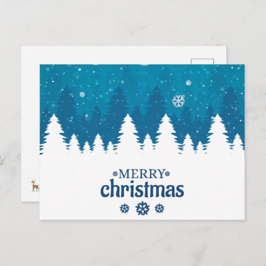 Kerstkerstkerstkerstkerstkerstkerstkerstkerstkerst Briefkaart (Voorkant / Achterkant)