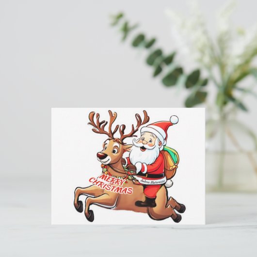 Kerstkerstkerstkerstkerstkerstkerstkerstkerstkerst Briefkaart (Staand voorkant)