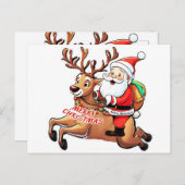 Kerstkerstkerstkerstkerstkerstkerstkerstkerstkerst Briefkaart (Voorkant / Achterkant)