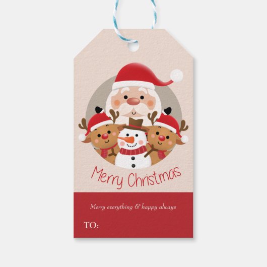 Kerstkerstkerstkerstkerstkerstkerstkerstkerstkerst Cadeaulabel (Achterkant)