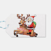 Kerstkerstkerstkerstkerstkerstkerstkerstkerstkerst Cadeaulabel (Achterkant Horizontaal)