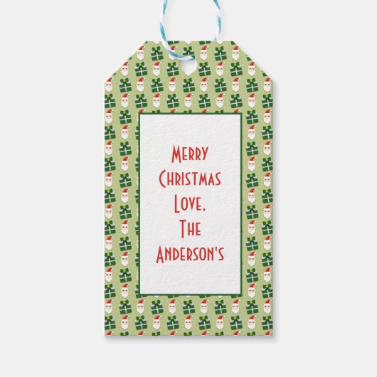 Kerstkerstkerstkerstkerstkerstkerstkerstkerstkerst Cadeaulabel (Voorkant)