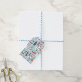 Kerstkerstkerstkerstkerstkerstkerstkerstkerstkerst Cadeaulabel (Met Touw)