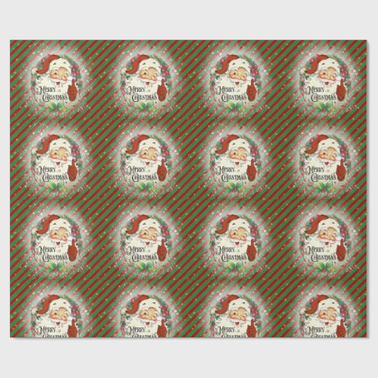 Kerstkerstkerstkerstkerstkerstkerstkerstkerstkerst Cadeaupapier (Vlak)