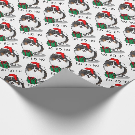 Kerstkerstkerstkerstkerstkerstkerstkerstkerstkerst Cadeaupapier (Hoek)