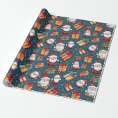 Kerstkerstkerstkerstkerstkerstkerstkerstkerstkerst Cadeaupapier (Uitgerold)