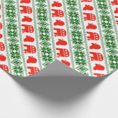 Kerstkerstkerstkerstkerstkerstkerstkerstkerstkerst Cadeaupapier (Hoek)