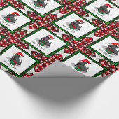 Kerstkerstkerstkerstkerstkerstkerstkerstkerstkerst Cadeaupapier (Hoek)