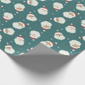Kerstkerstkerstkerstkerstkerstkerstkerstkerstkerst Cadeaupapier (Hoek)