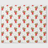 Kerstkerstkerstkerstkerstkerstkerstkerstkerstkerst Cadeaupapier (Vlak)