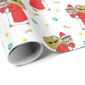 Kerstkerstkerstkerstkerstkerstkerstkerstkerstkerst Cadeaupapier (Rol Hoek)