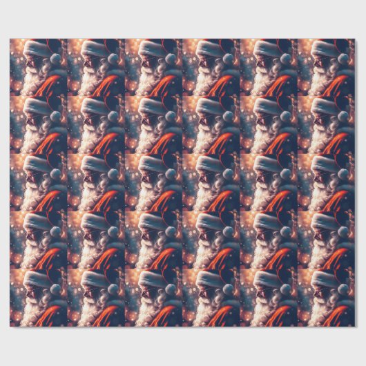 Kerstkerstkerstkerstkerstkerstkerstkerstkerstkerst Cadeaupapier (Vlak)