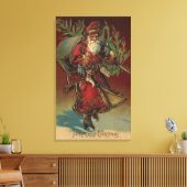 kerstkerstkerstkerstkerstkerstkerstkerstkerstkerst canvas afdruk (Insitu (Woonkamer))
