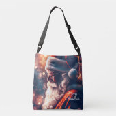 Kerstkerstkerstkerstkerstkerstkerstkerstkerstkerst Crossbody Tas (Achterkant)