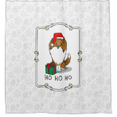 Kerstkerstkerstkerstkerstkerstkerstkerstkerstkerst Douchegordijn (Voorkant)