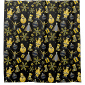 kerstkerstkerstkerstkerstkerstkerstkerstkerstkerst douchegordijn (Voorkant)