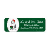 Kerstkerstkerstkerstkerstkerstkerstkerstkerstkerst Etiket (Voorkant)