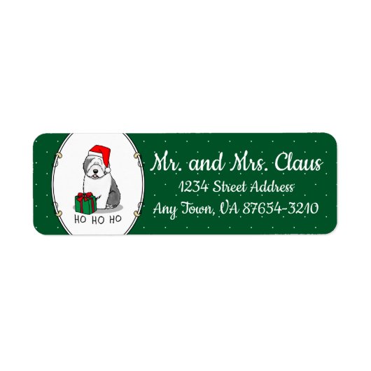 Kerstkerstkerstkerstkerstkerstkerstkerstkerstkerst Etiket (Voorkant)