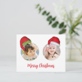 kerstkerstkerstkerstkerstkerstkerstkerstkerstkerst feestdagenkaart (Staand voorkant)