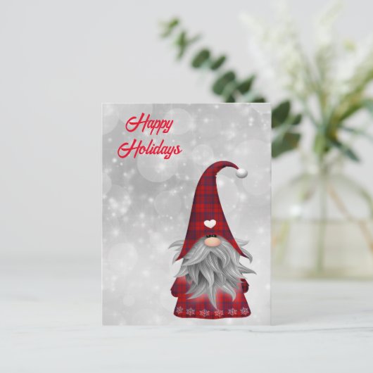 Kerstkerstkerstkerstkerstkerstkerstkerstkerstkerst Feestdagenkaart (Staand voorkant)