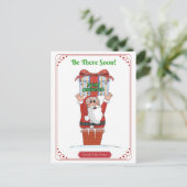 Kerstkerstkerstkerstkerstkerstkerstkerstkerstkerst Feestdagenkaart (Staand voorkant)