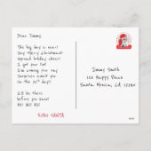 Kerstkerstkerstkerstkerstkerstkerstkerstkerstkerst Feestdagenkaart (Achterkant)